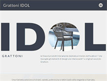 Tablet Screenshot of idolfurniture.com